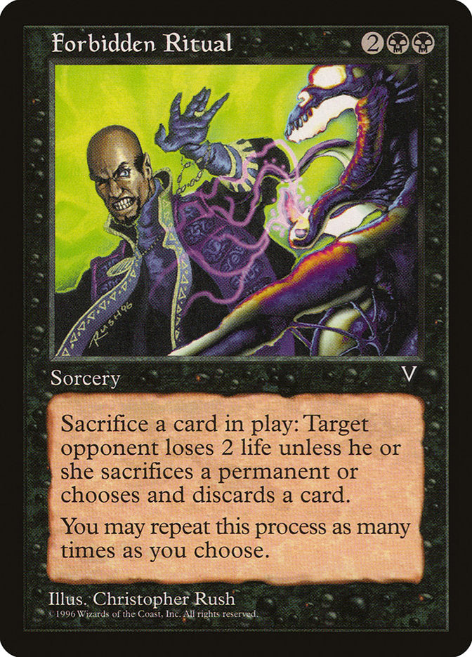 Forbidden Ritual 60/167 (Visions)  | Good Games Modbury