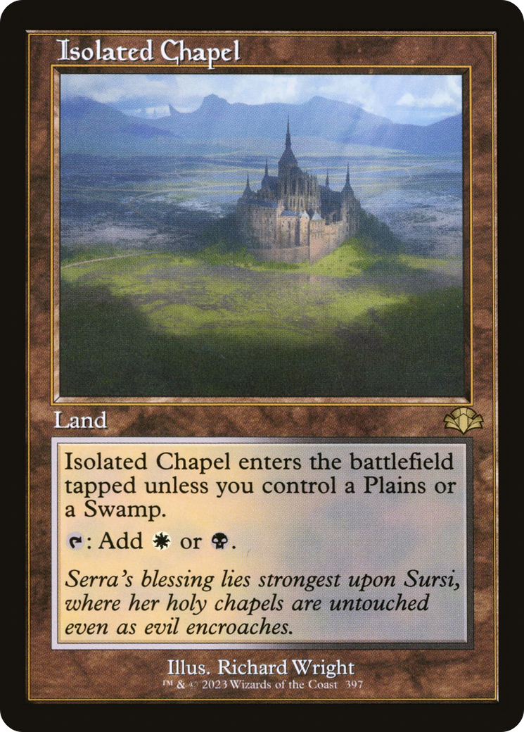 Isolated Chapel (Retro) [Dominaria Remastered] | Good Games Modbury