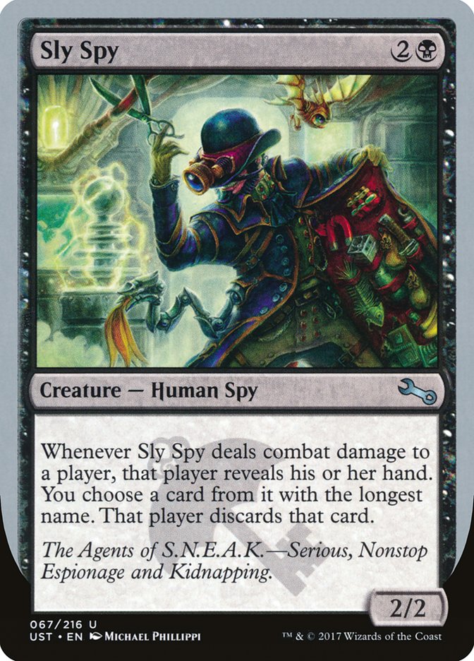 Sly Spy 67/216 (Unstable)  | Good Games Modbury