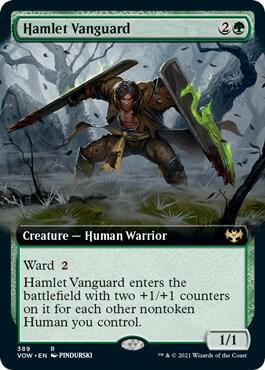 Hamlet Vanguard Extended Art 389/277 (Innistrad: Crimson Vow)  - Foil | Good Games Modbury