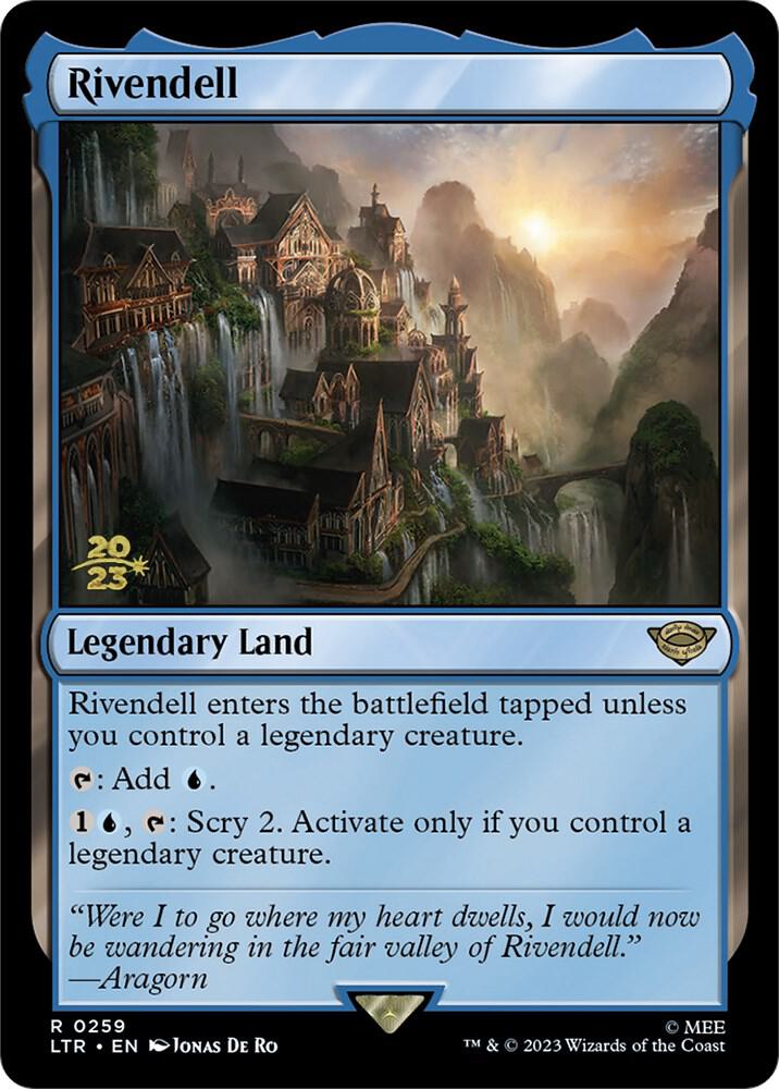 Rivendell 259s/86 (Prerelease Cards)  - Foil | Good Games Modbury