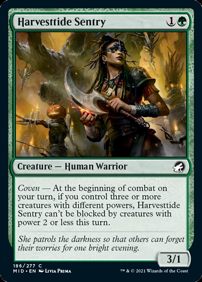 Harvesttide Sentry [Innistrad: Midnight Hunt] | Good Games Modbury