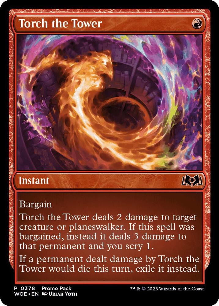 Torch the Tower 378 (Promo Pack: Wilds of Eldraine)  | Good Games Modbury