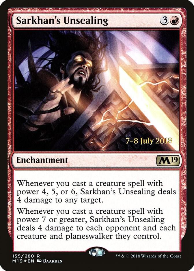 Sarkhans Unsealing 155s/95 (Prerelease Cards)  - Foil | Good Games Modbury