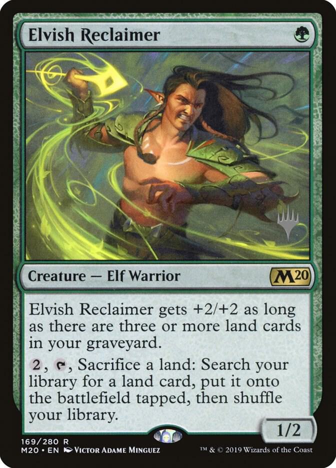 Elvish Reclaimer 169p/144 (Promo Pack: Core Set 2020)  - Foil | Good Games Modbury
