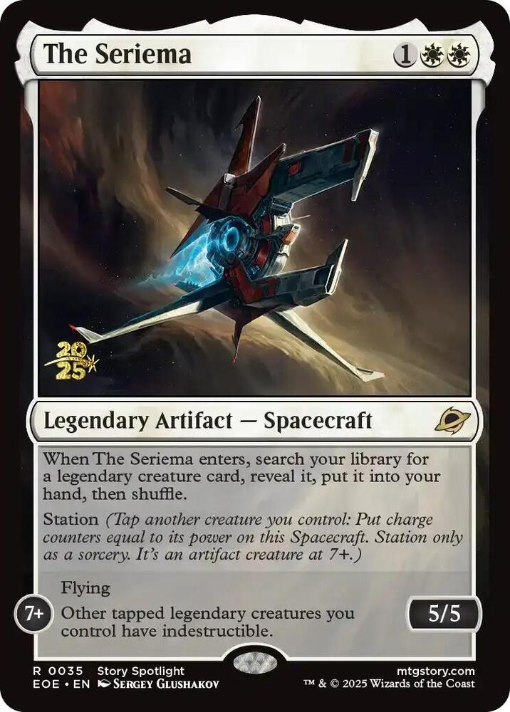 The Seriema 35s/160 (Prerelease Cards)  - Foil | Good Games Modbury