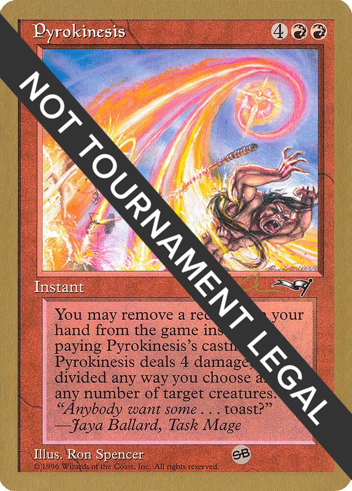 Pyrokinesis 1997 Paul McCabe ALL SB pm78sb/131 (World Championship Decks)  | Good Games Modbury