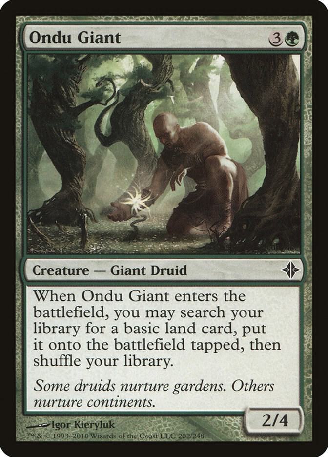 Ondu Giant 202/248 (Rise of the Eldrazi)  - Foil | Good Games Modbury