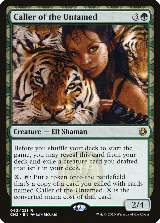 Caller of the Untamed 62/221 (Conspiracy: Take the Crown)  - Foil | Good Games Modbury