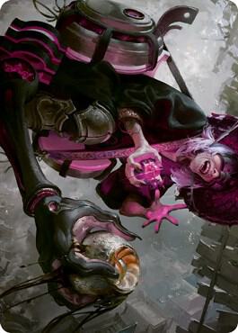 Undercity Scrounger Art Card 42 (Art Series: Kamigawa: Neon Dynasty)  | Good Games Modbury