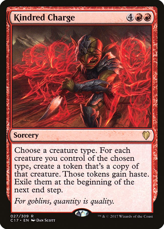 Kindred Charge [Commander 2017] | Good Games Modbury