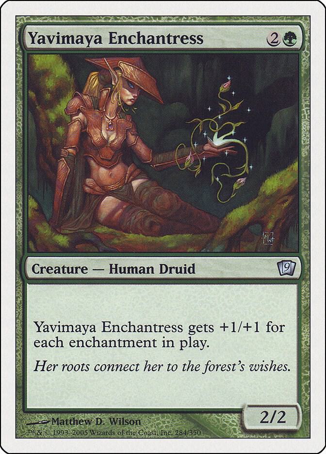 Yavimaya Enchantress 284/350 (9th Edition)  | Good Games Modbury