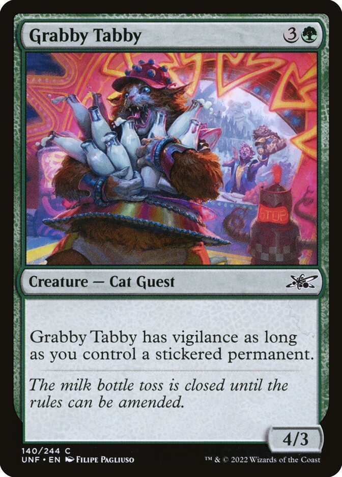 Grabby Tabby 140/244 (Unfinity)  - Foil | Good Games Modbury