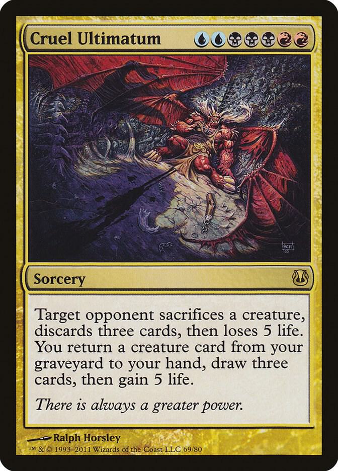 Cruel Ultimatum 69/80 (Duel Decks: Ajani vs. Nicol Bolas)  | Good Games Modbury