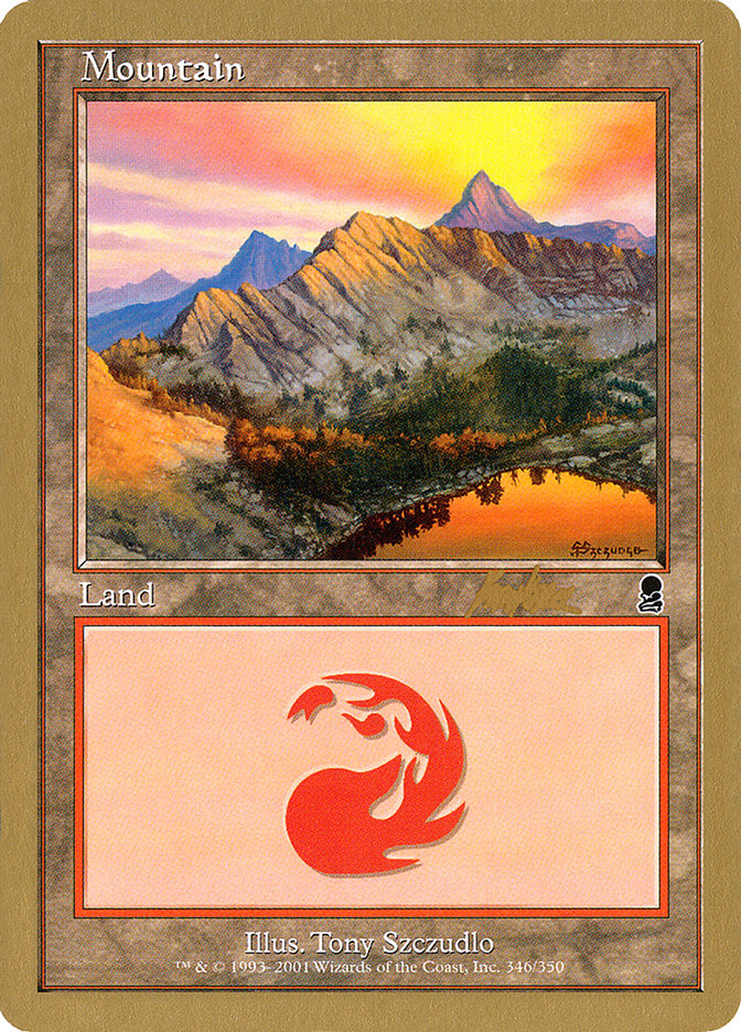 Mountain (bk346) (Brian Kibler) [World Championship Decks 2002] | Good Games Modbury