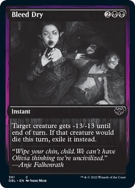 Bleed Dry 361/534 (Innistrad: Double Feature)  - Foil | Good Games Modbury