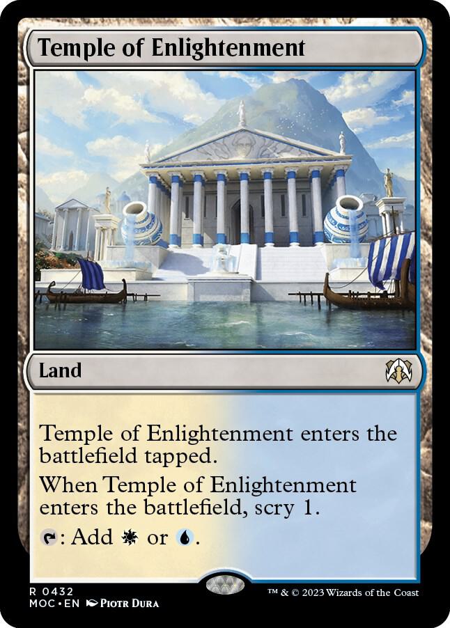 Temple of Enlightenment 432/444 (Commander: March of the Machine)  | Good Games Modbury