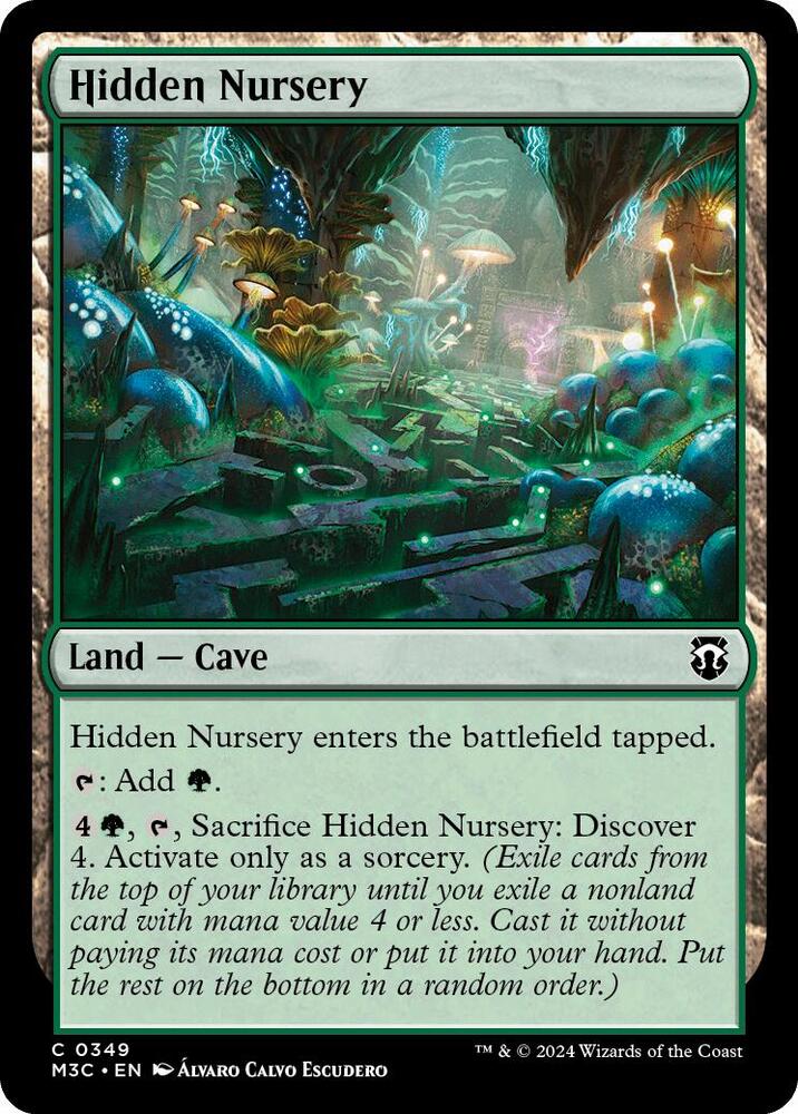 Hidden Nursery 349/411 (Commander: Modern Horizons 3)  - Ripple Foil | Good Games Modbury
