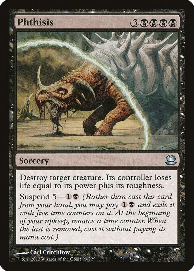 Phthisis 93/229 (Modern Masters)  - Foil | Good Games Modbury