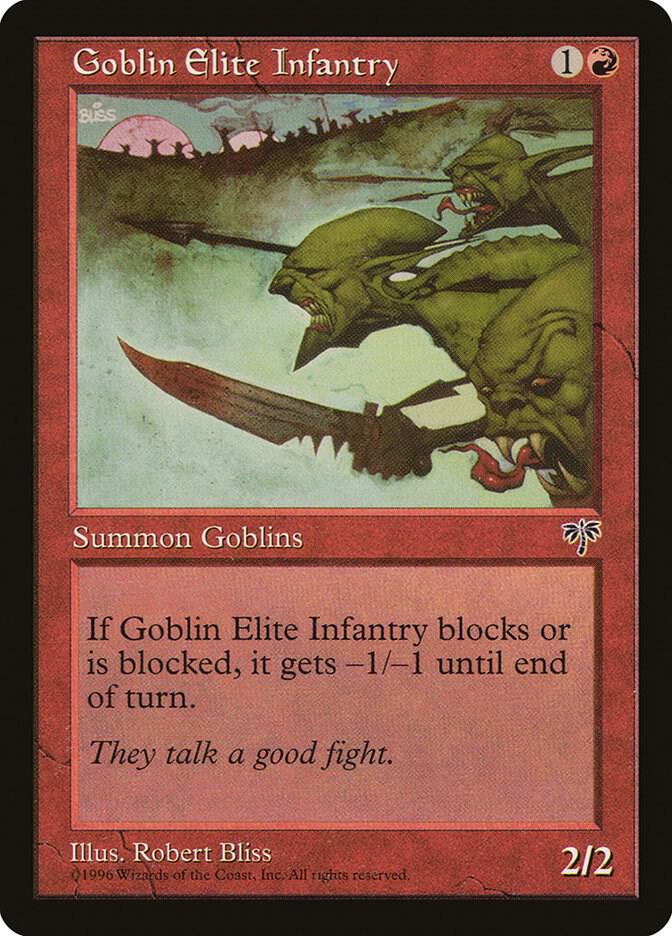 Goblin Elite Infantry 177/350 (Mirage)  | Good Games Modbury