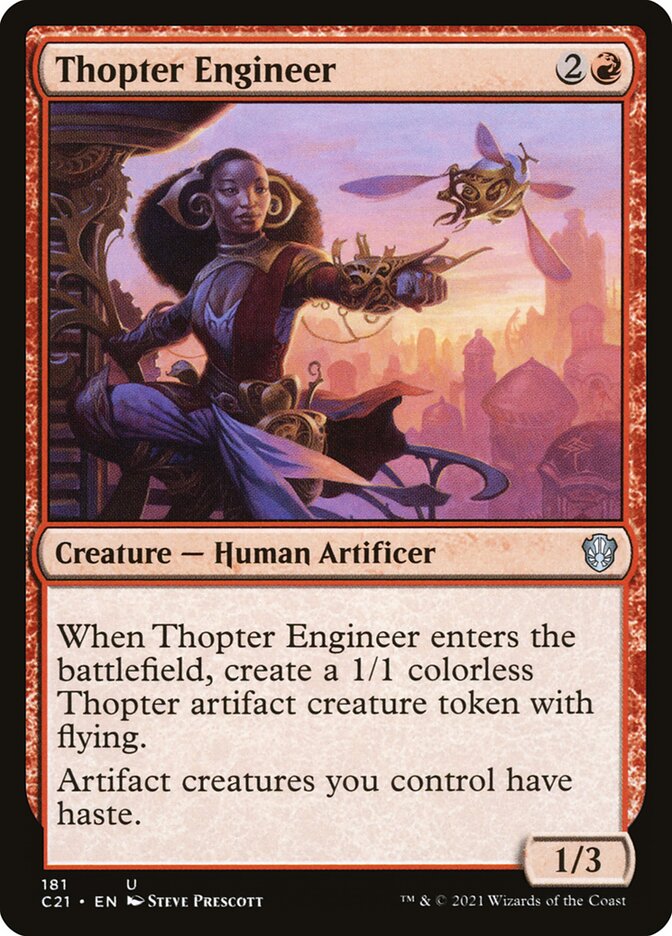 Thopter Engineer [Commander 2021] | Good Games Modbury