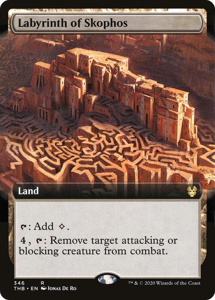 Labyrinth of Skophos 346/254 (Theros Beyond Death)  - Extended Art | Good Games Modbury