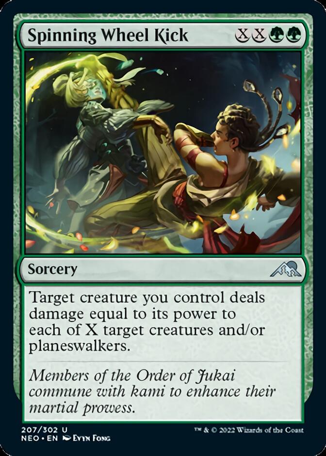 Spinning Wheel Kick [Kamigawa: Neon Dynasty] | Good Games Modbury