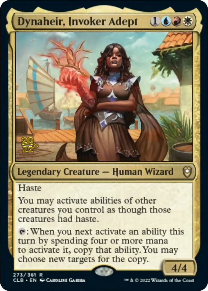 Dynaheir Invoker Adept 273s/108 (Prerelease Cards)  - Foil | Good Games Modbury