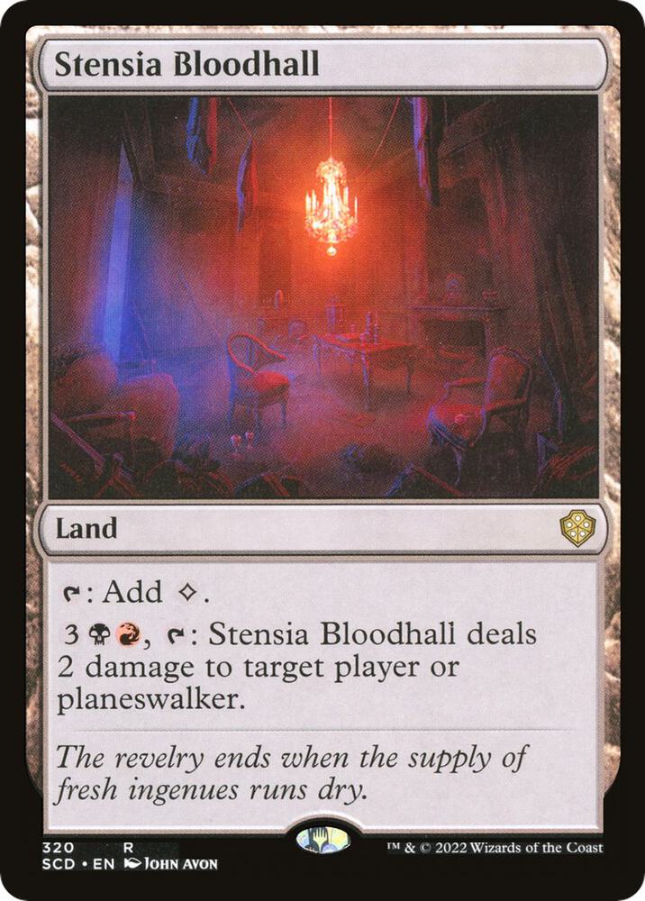 Stensia Bloodhall 320/352 (Starter Commander Decks)  | Good Games Modbury