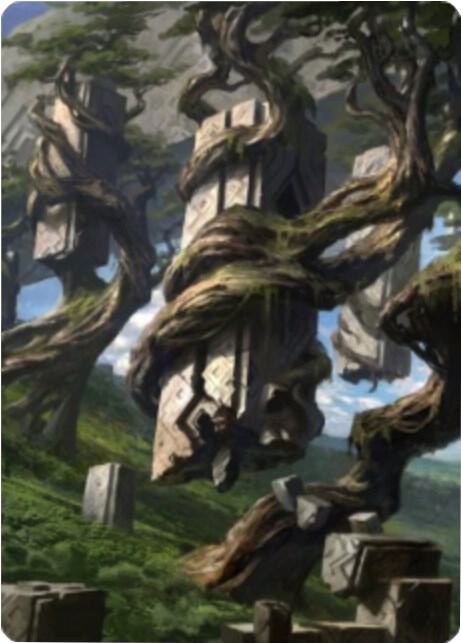 Forest Art Card 20 81 20 (Art Series: Zendikar Rising)  | Good Games Modbury