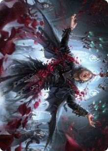 Bloodsoaked Reveler Art Card 29 (Art Series: Innistrad: Crimson Vow)  | Good Games Modbury