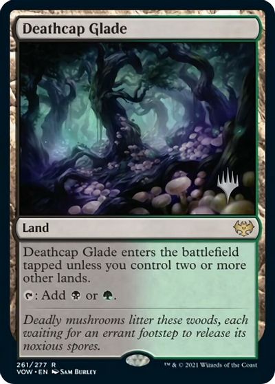 Deathcap Glade (Promo Pack) [Innistrad: Crimson Vow Promos] | Good Games Modbury