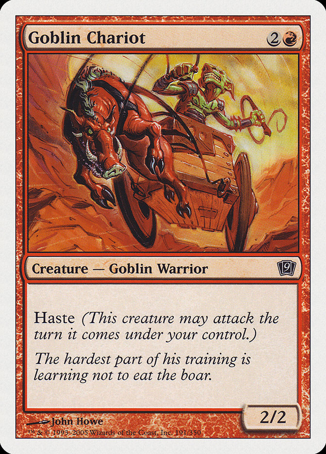 Goblin Chariot 191/350 (9th Edition)  | Good Games Modbury
