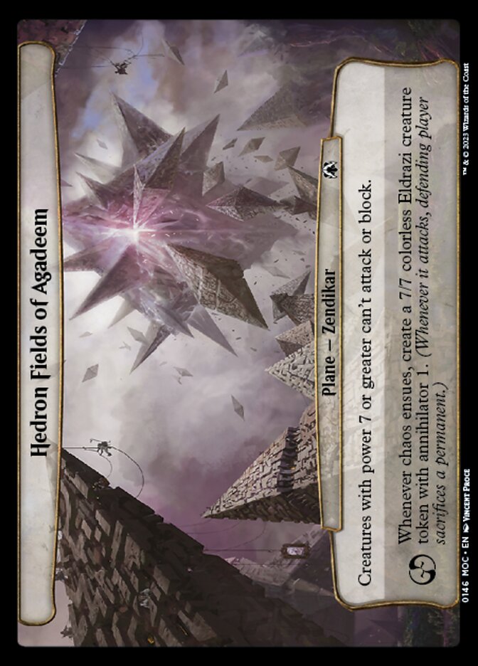 Hedron Fields of Agadeem 146/79 (Planechase: March of the Machine)  | Good Games Modbury