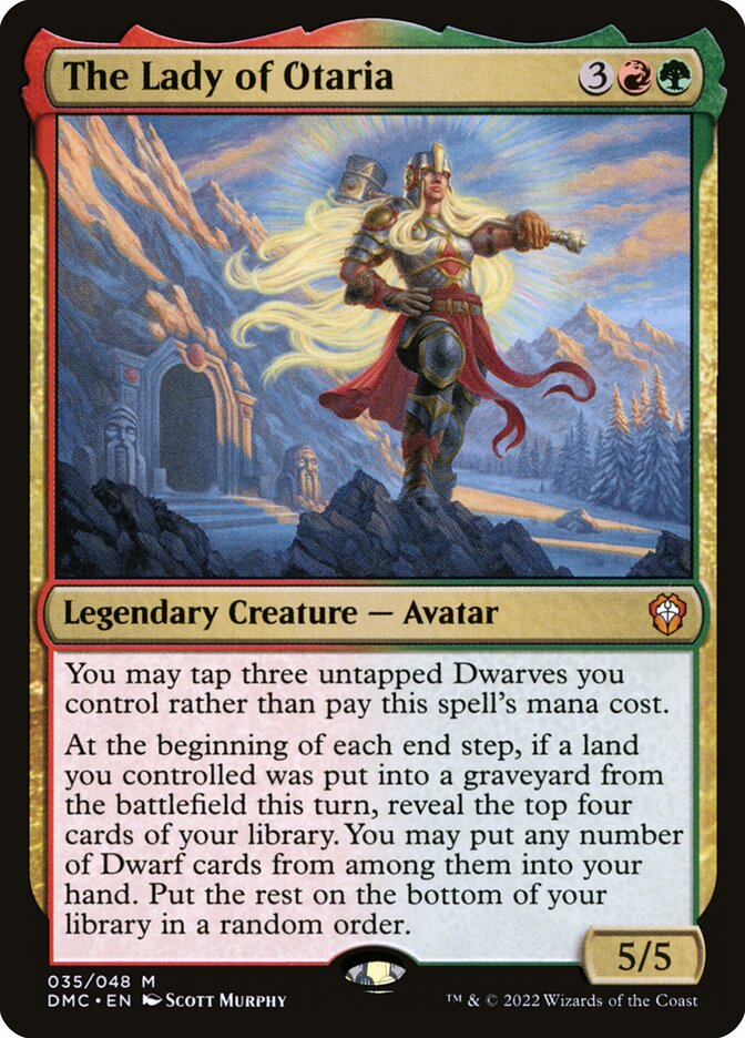 The Lady of Otaria 35/50 (Commander: Dominaria United)  | Good Games Modbury