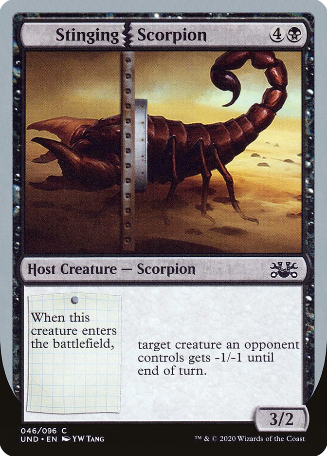 Stinging Scorpion 46/96 (Unsanctioned)  | Good Games Modbury