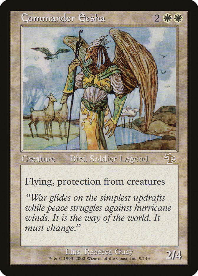 Commander Eesha 9/143 (Judgment)  - Foil | Good Games Modbury