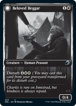 Beloved Beggar // Generous Soul [Innistrad: Double Feature] | Good Games Modbury