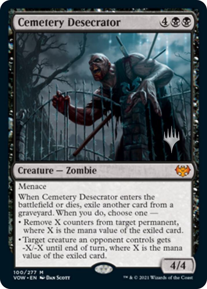 Cemetery Desecrator 100 (Promo Pack: Aetherdrift)  | Good Games Modbury