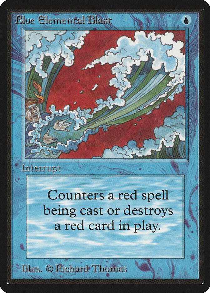 Blue Elemental Blast 50/302 (Beta Edition)  | Good Games Modbury