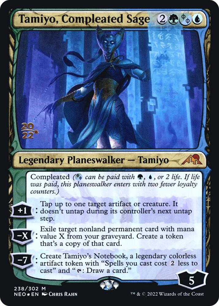 Tamiyo Compleated Sage 238s/157 (Prerelease Cards)  - Foil | Good Games Modbury