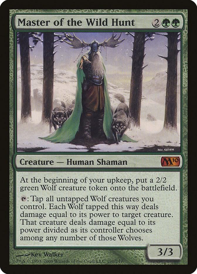 Master of the Wild Hunt 191/249 (Magic 2010 (M10))  - Foil | Good Games Modbury
