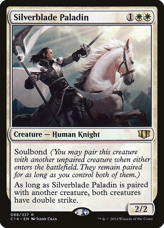 Silverblade Paladin [Commander 2014] | Good Games Modbury