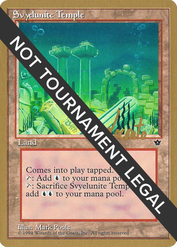 Svyelunite Temple 1996 Michael Loconto FEM ml102/308 (World Championship Decks)  | Good Games Modbury