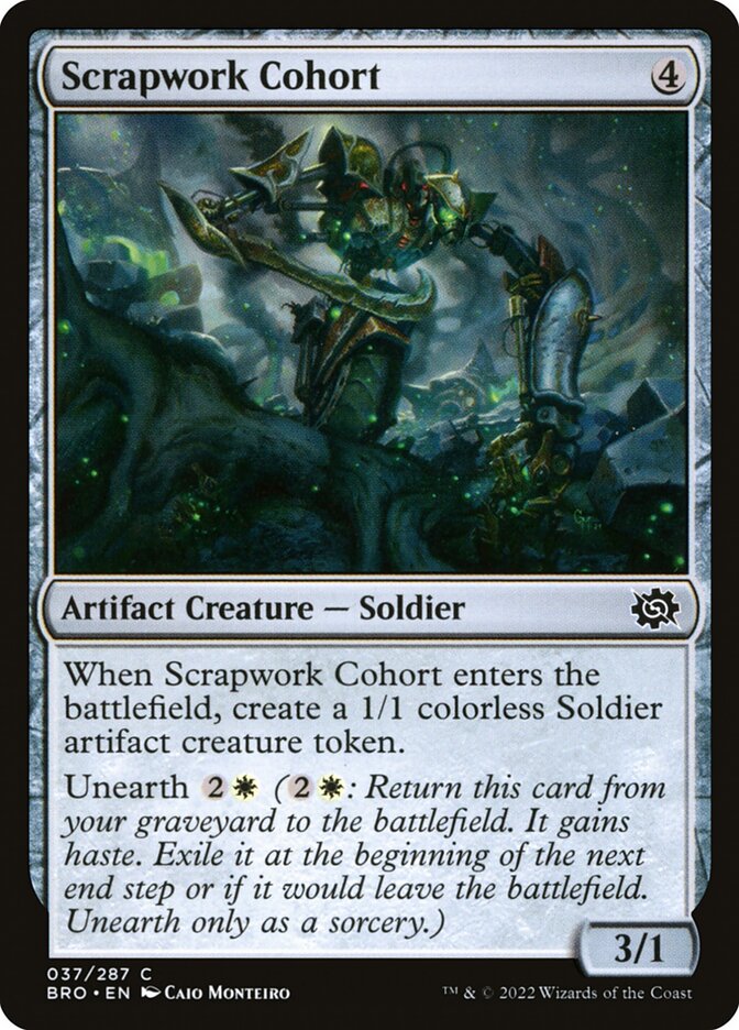 Scrapwork Cohort 37/287 (The Brothers' War)  - Foil | Good Games Modbury