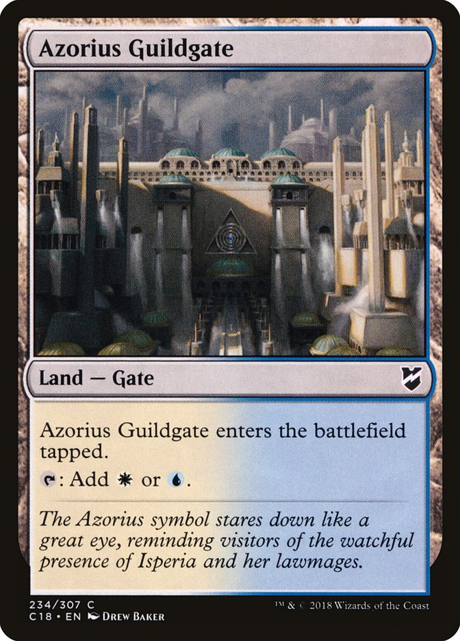Azorius Guildgate [Commander 2018] | Good Games Modbury