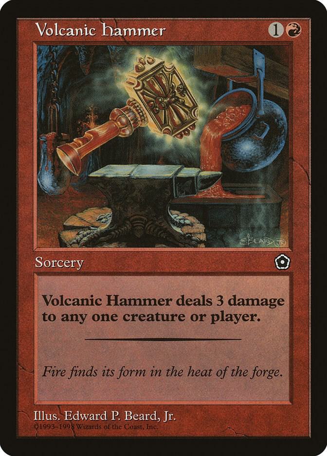 Volcanic Hammer 119/165 (Portal Second Age)  | Good Games Modbury