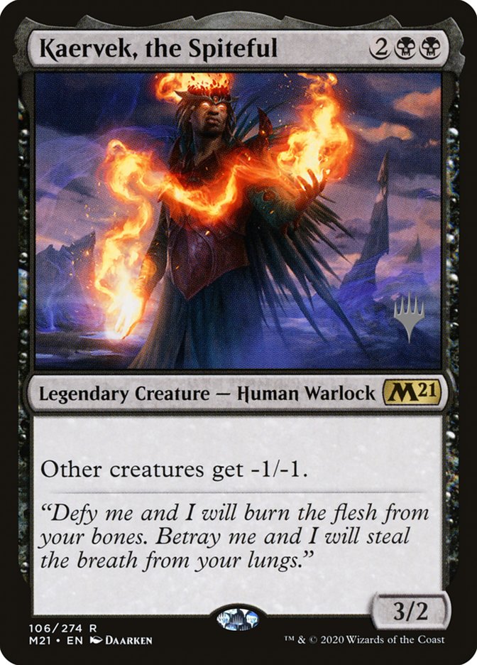 Kaervek, the Spiteful (Promo Pack) [Core Set 2021 Promos] | Good Games Modbury