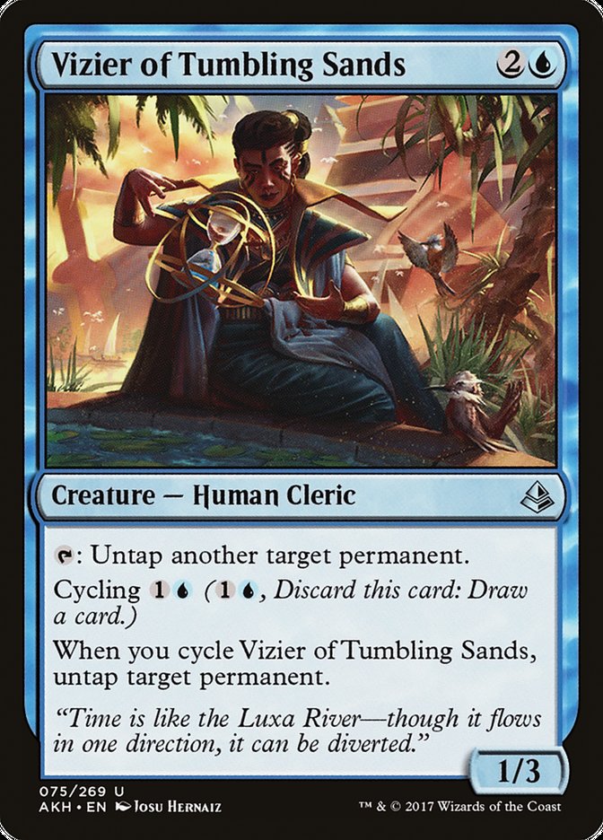Vizier of Tumbling Sands [Amonkhet] | Good Games Modbury