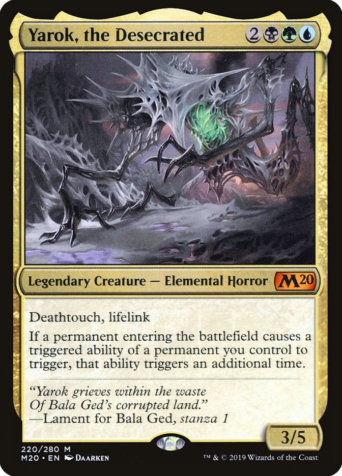 Yarok, the Desecrated 220/280 (Core Set 2020)  | Good Games Modbury